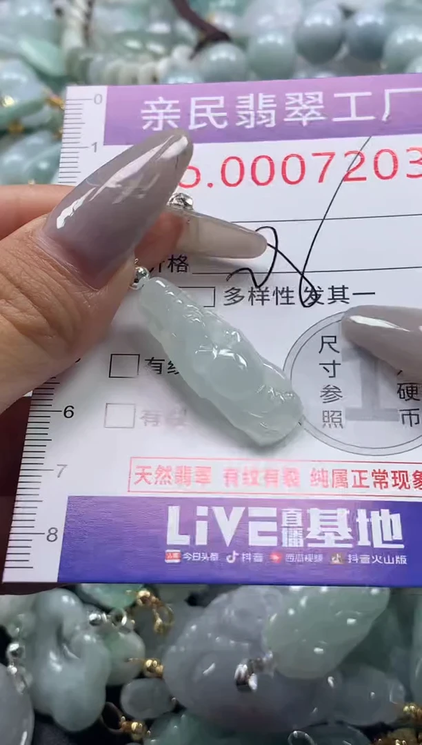 颈饰未镶嵌翡翠7203