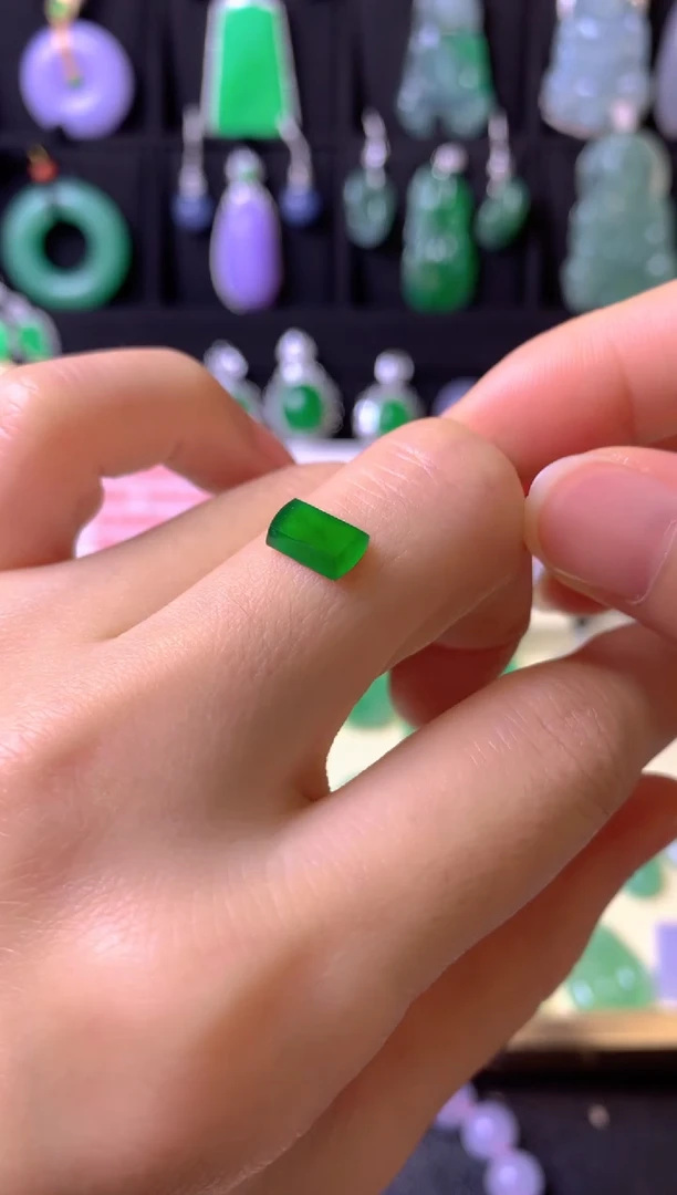 【闪购商品】定制翡翠未镶嵌1裸玉（客户意向镶嵌）