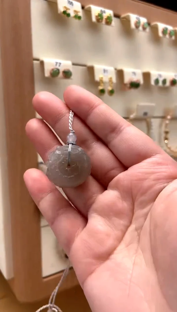 【闪购商品】和田玉颈饰未镶嵌盘龙扣