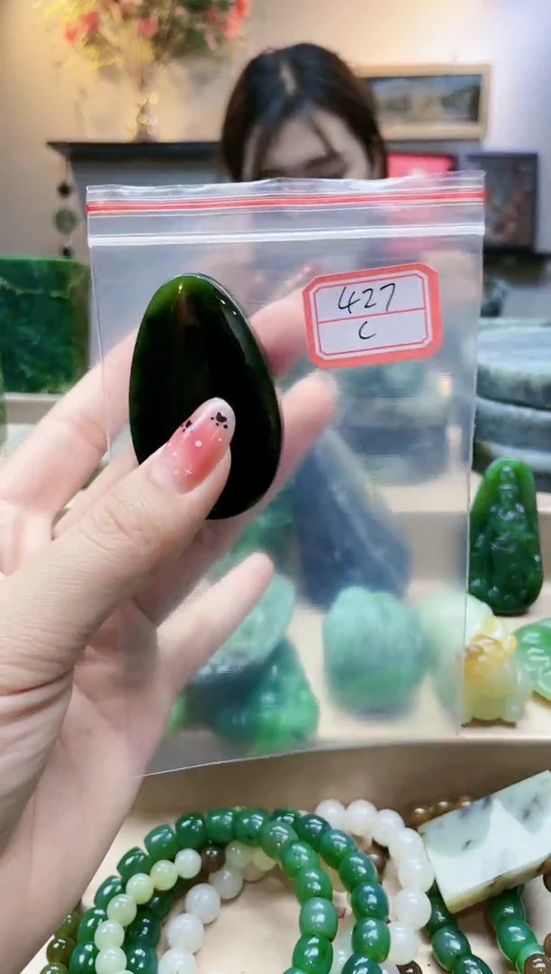 和田玉未镶嵌挂件1