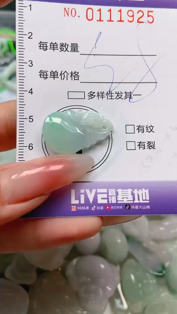 【闪购商品】翡翠颈饰未镶嵌闪购0111925