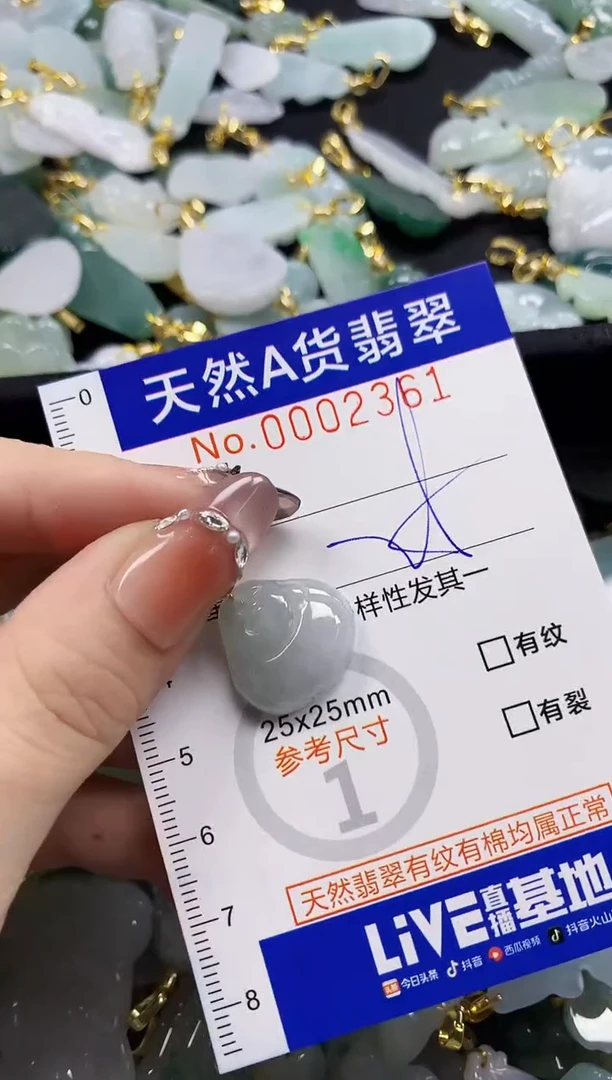 颈饰未镶嵌翡翠天然A货翡翠