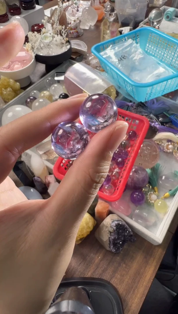 未镶嵌珠宝半成品水晶M039 拍一发二