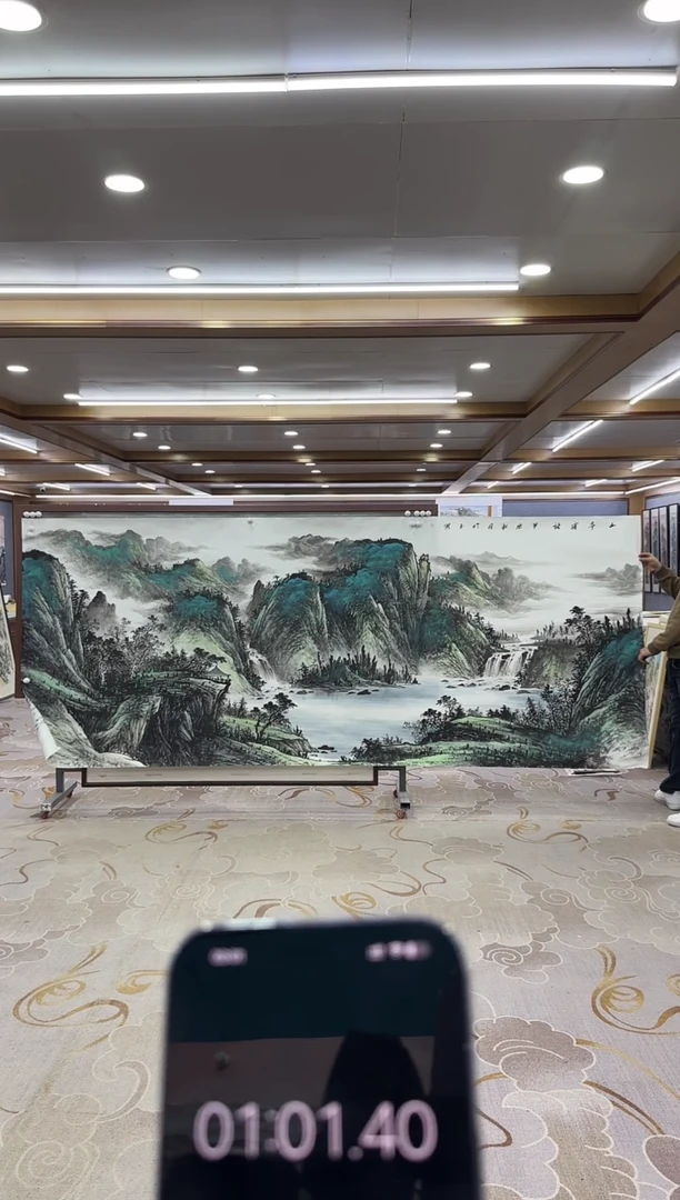 【闪购商品】绘画xc张伦玉-大丈二-国画