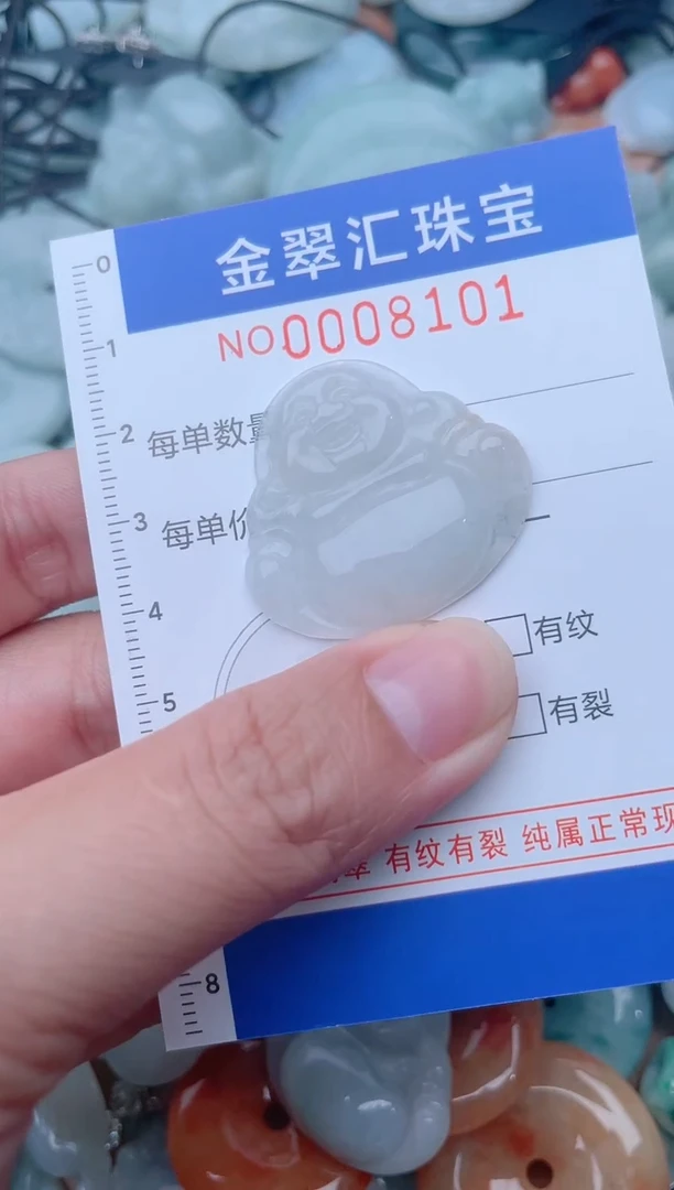颈饰未镶嵌翡翠8101