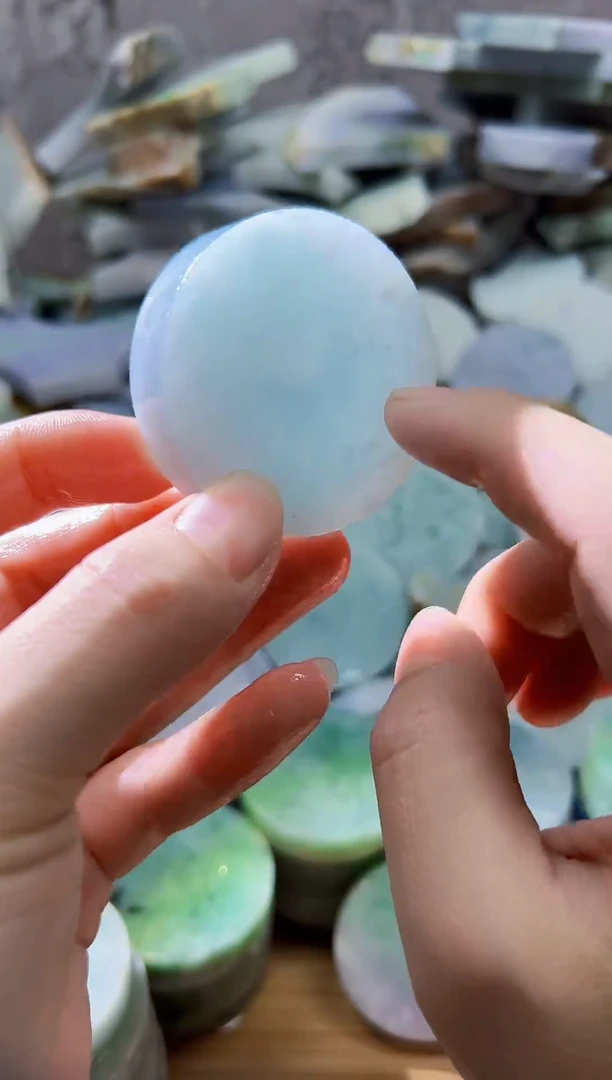 裸石翡翠天然翡翠A货余 南 556