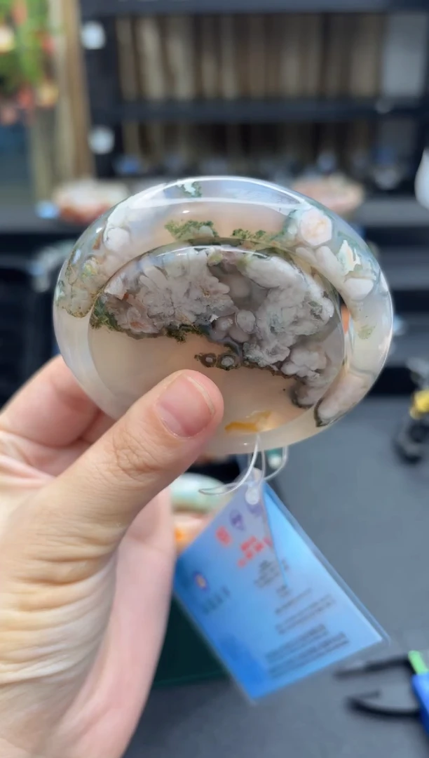 未镶嵌手镯石英质玉675(58圈赠送镯心)