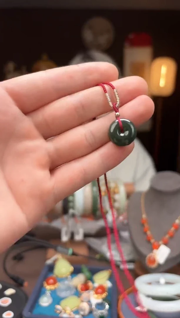 【闪购商品】和田玉AB219平安扣未镶嵌-