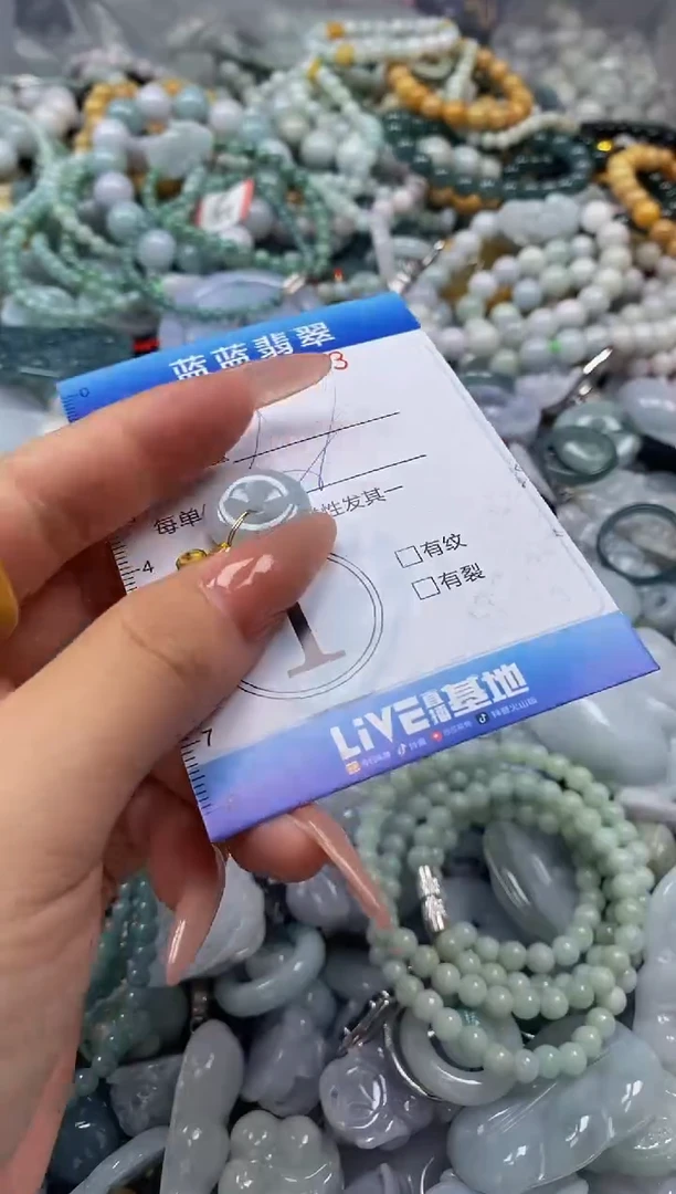 翡翠未镶嵌颈饰闪购0284613多样性发其一