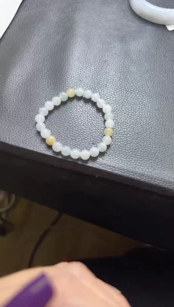 未镶嵌挂件翡翠老*孩发一件手串