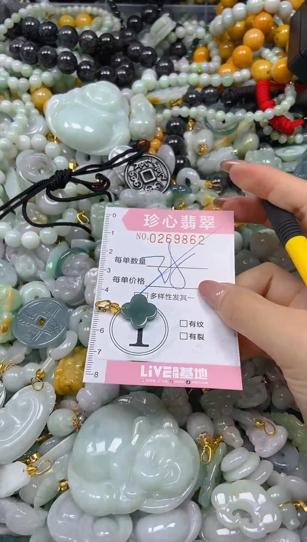 翡翠未镶嵌颈饰闪购0269862多样性发其一