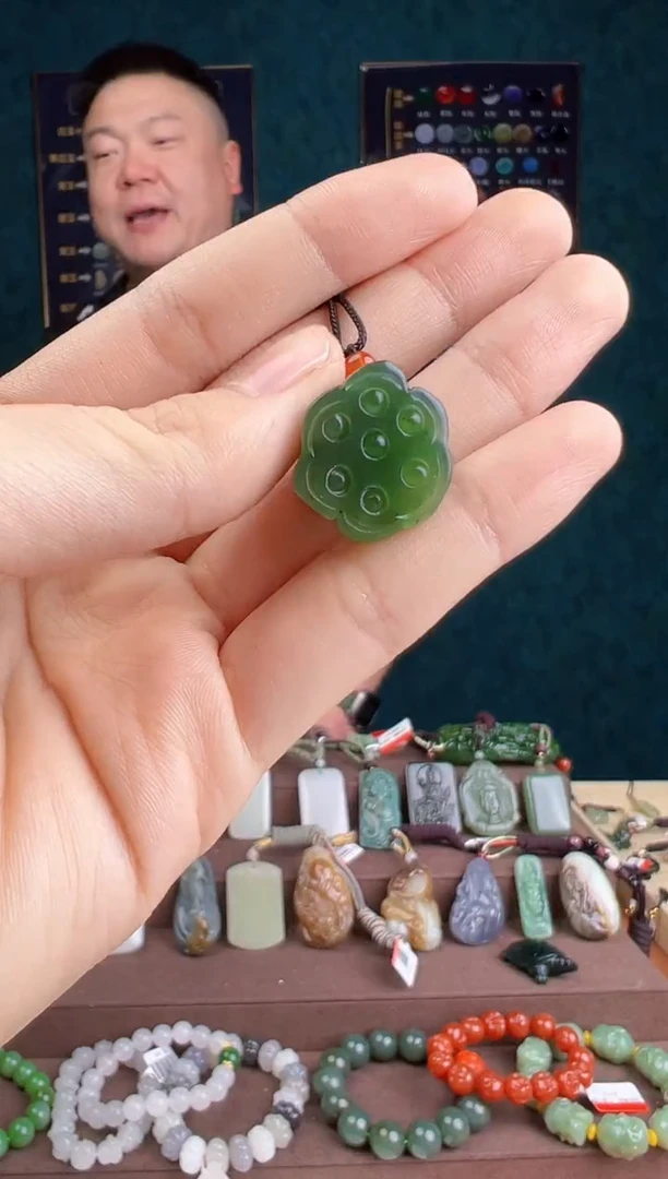 【闪购商品】和田玉颈饰未镶嵌ZZ 拍一发一 多样性发货