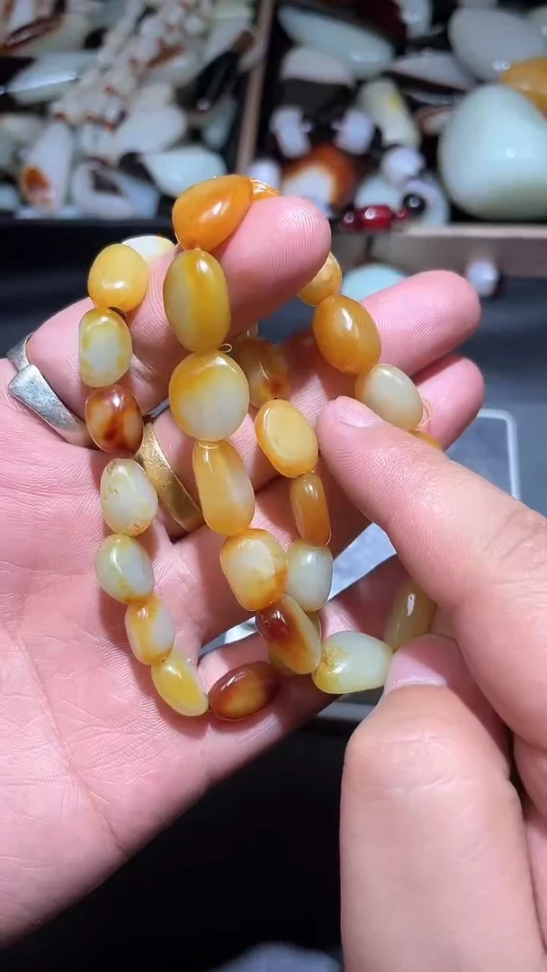 【闪购商品】和田玉手串未镶嵌YL-LL-2.2-3多样性发货