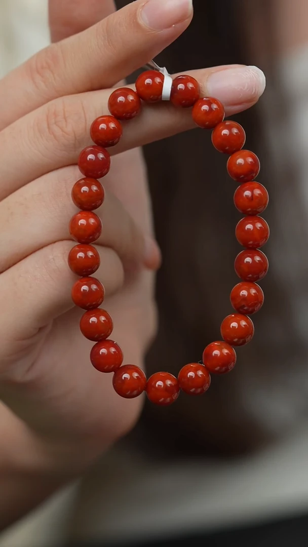 未镶嵌Y38（多样性发一件）南红玛瑙单圈