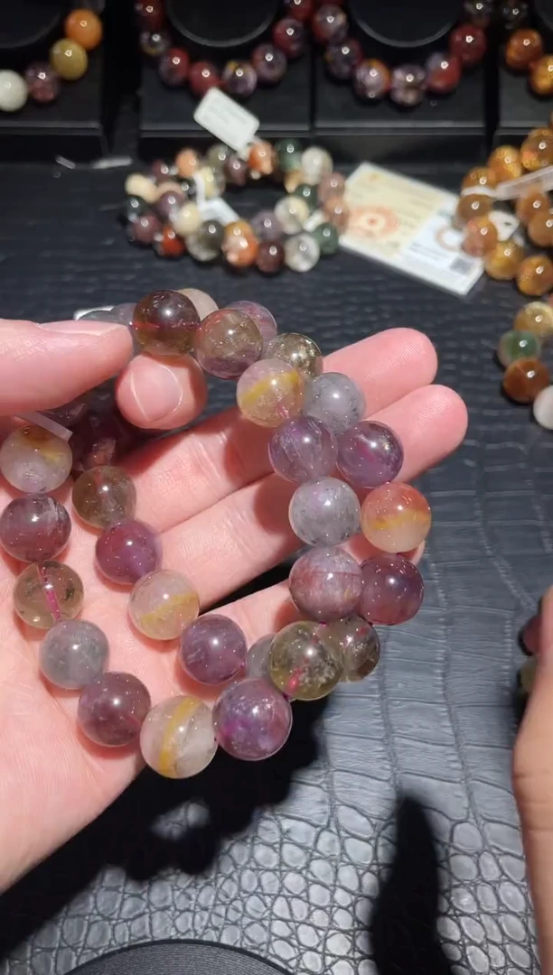 【闪购商品】水晶手链未镶嵌单圈极光多宝A13（多样性发其一）