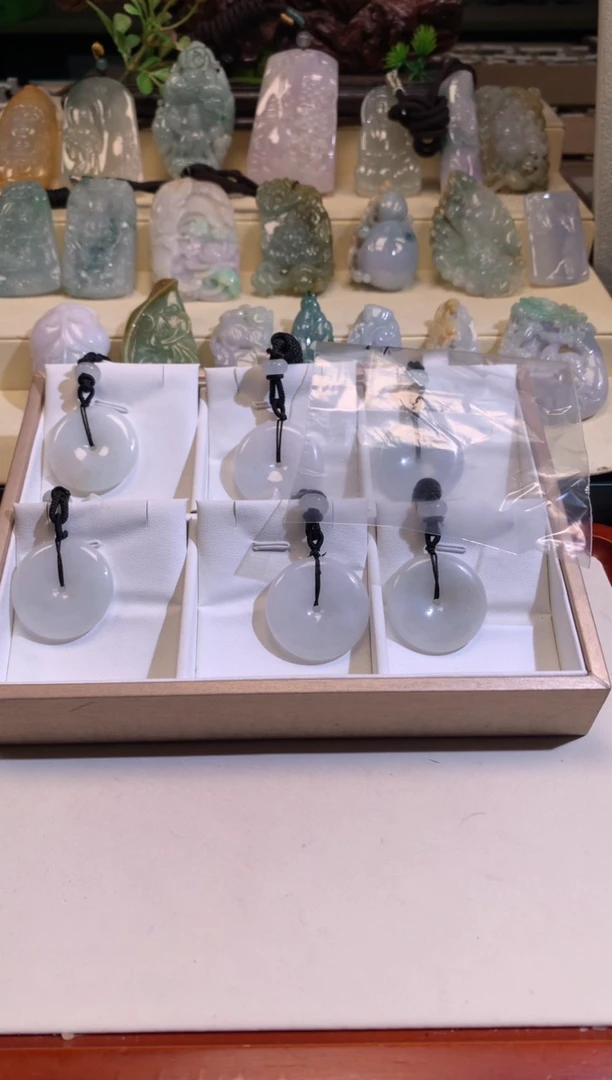 翡翠未镶嵌颈饰6/13/094多样性发其一