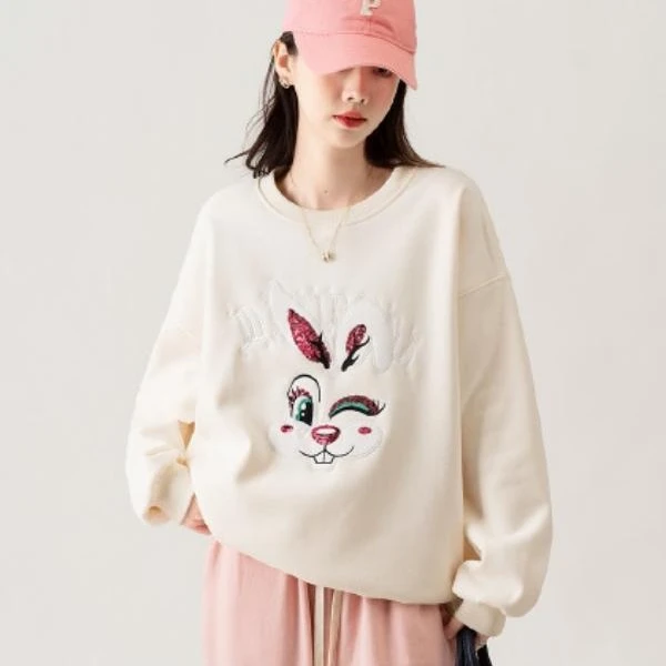 A561加厚款圆领卫衣秋冬休闲韩版宽松R00021BE109