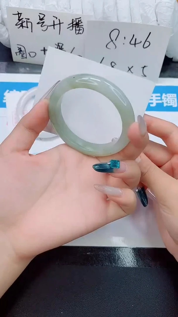 石英质玉手镯未镶嵌063-圈口56-58