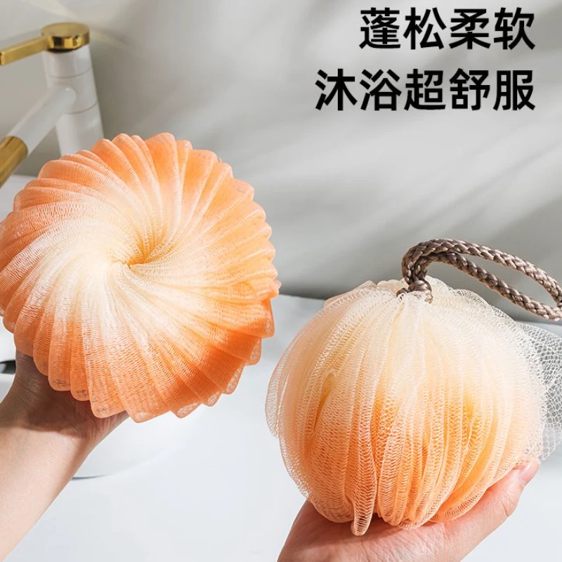 高档大号洗澡沐浴球不散浴花球可爱搓澡两用起泡女沐浴球花超