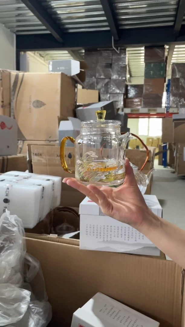 遇器鹤栖神奇壶黄把