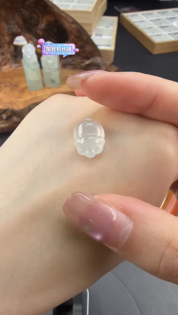 吊坠(不含链)未镶嵌翡翠翡翠饰品-38