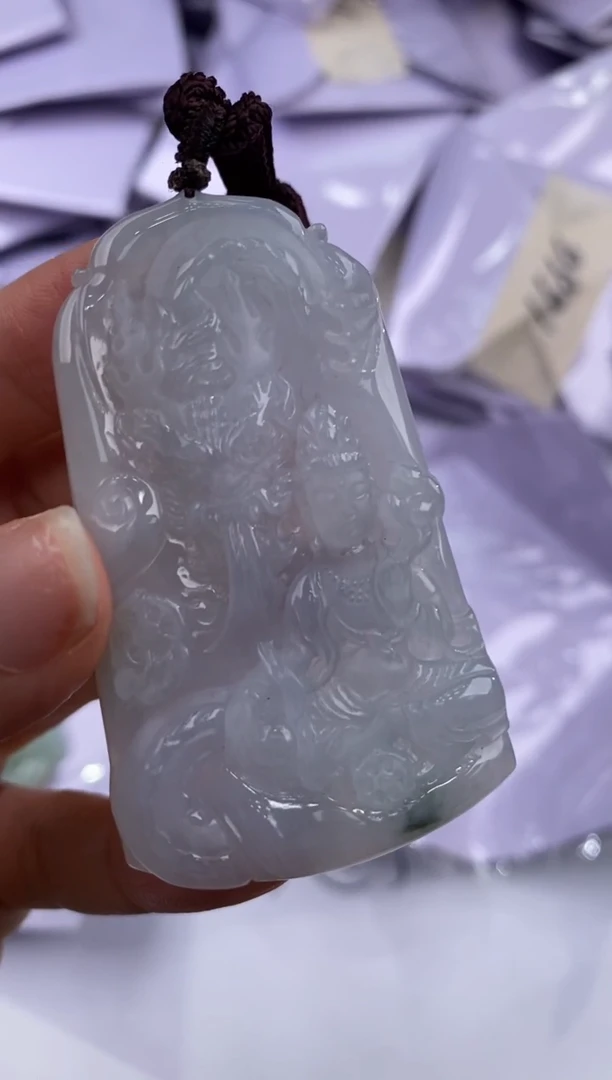 未镶嵌挂件翡翠307721      多人