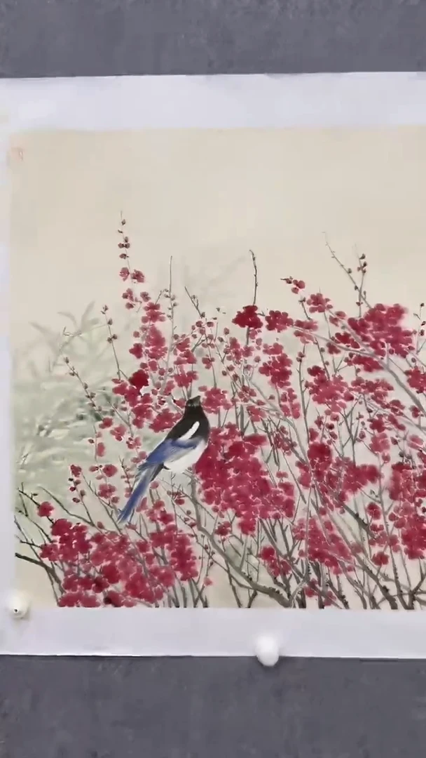 国画邹训精-4平尺-国画作品-yz