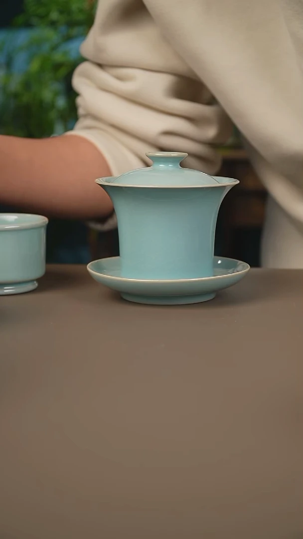 赵志强盖碗微暇