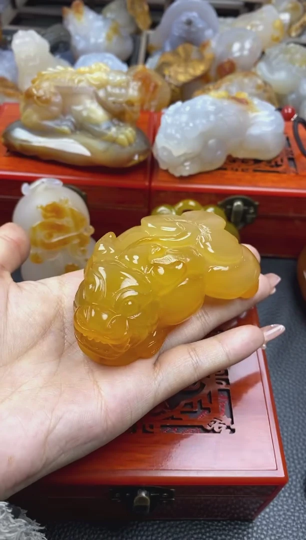 【闪购商品】玛瑙/玉髓手把未镶嵌00