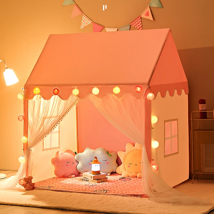 儿童帐篷室内男女孩儿童小房子家用宝宝游戏屋秘密基地玩具屋