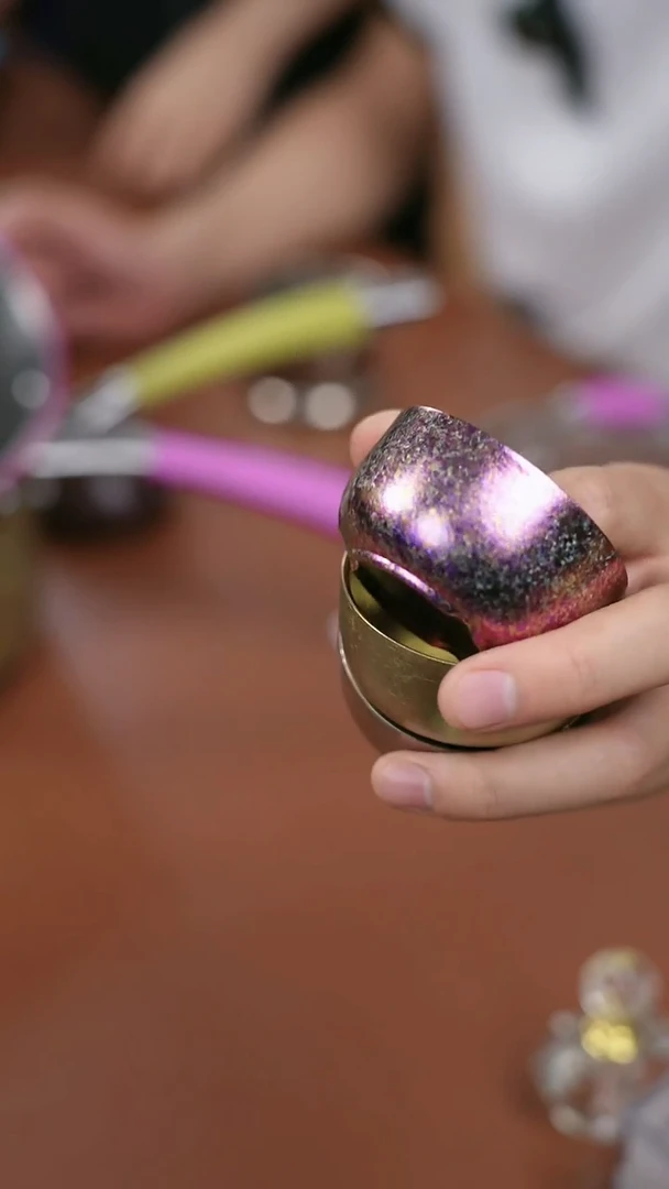 辉哥粉丝福利 马卡龙客杯 金银紫