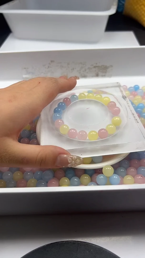 未镶嵌颈饰玛瑙/玉髓w2360摩根石10mm*20颗