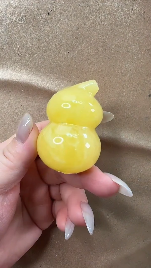 琥珀颈饰未镶嵌吊坠