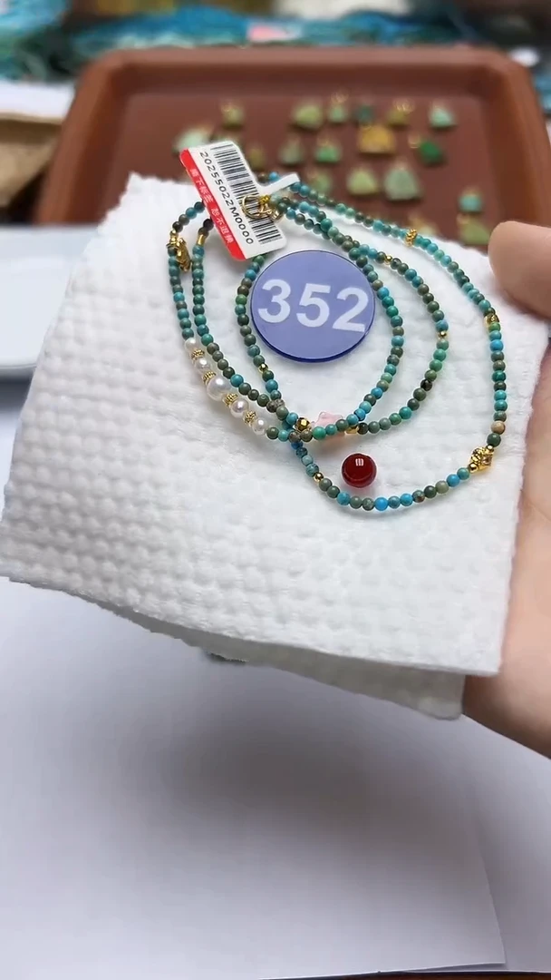 玛瑙/玉髓手串未镶嵌352