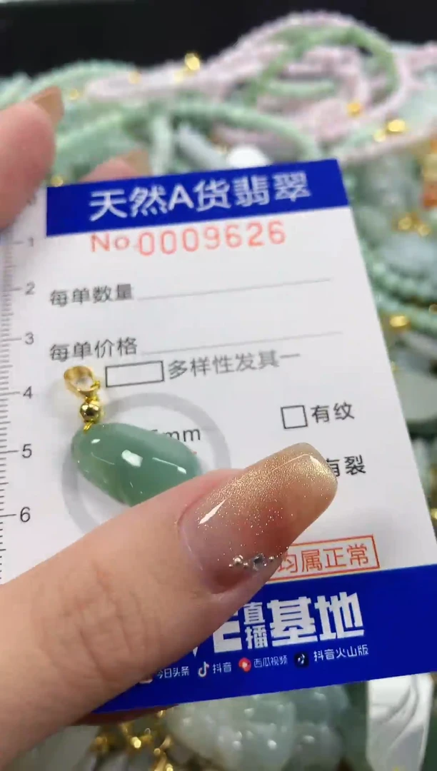 颈饰未镶嵌翡翠天然A货翡翠