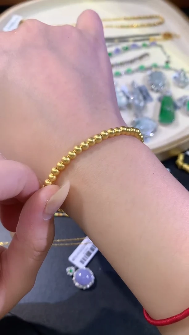 手链定制足金A637|多样性发其一2996