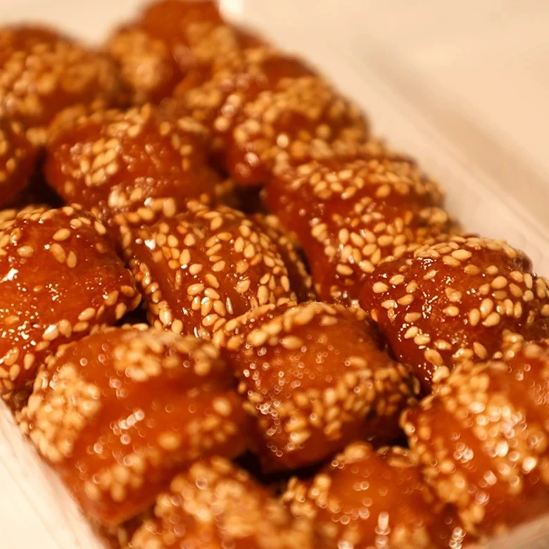 5斤蜜三刀山东特产老式糕点甜点油果子芝麻条传统点心怀旧老零食