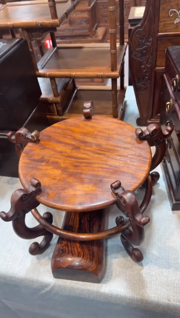 木花梨 五龙底座