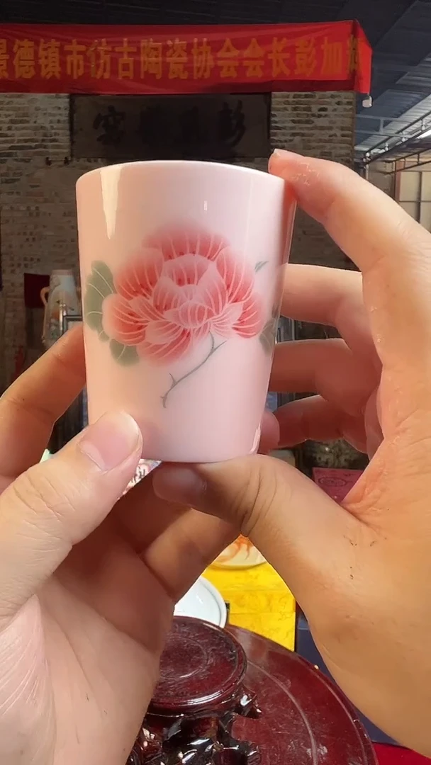 杯子陶景德镇陶瓷杯7