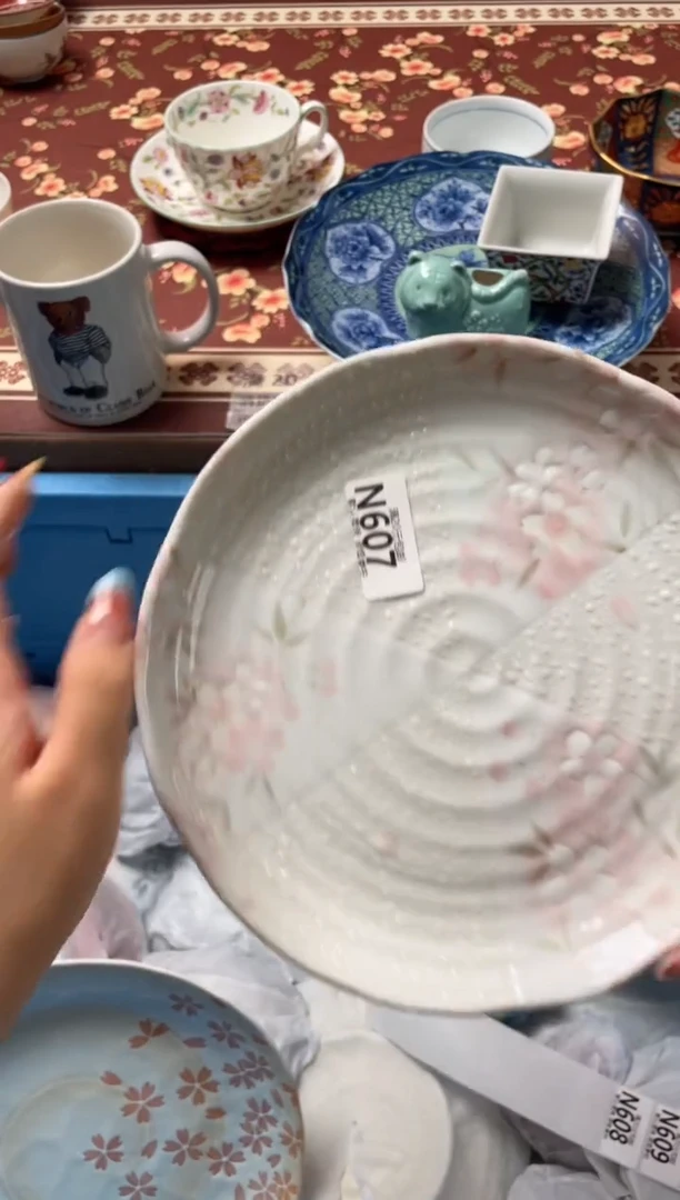 瓷片瓷器瓷器N607