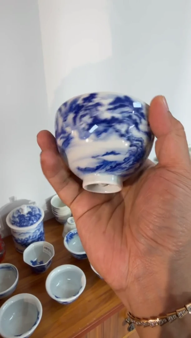 瓷片X110家庭瓷器日用摆件