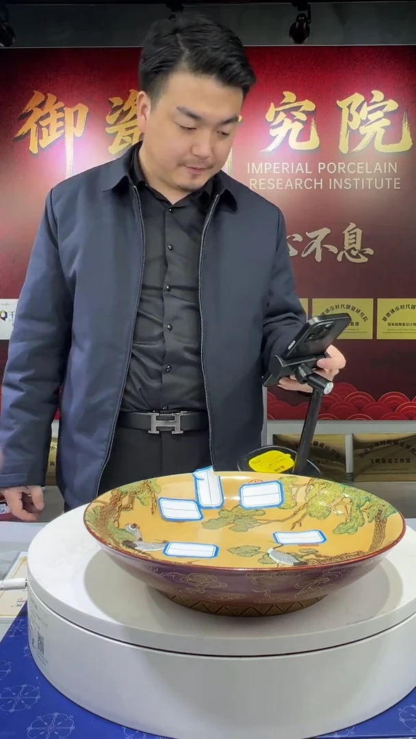 瓶景德镇陶瓷手工手绘O24