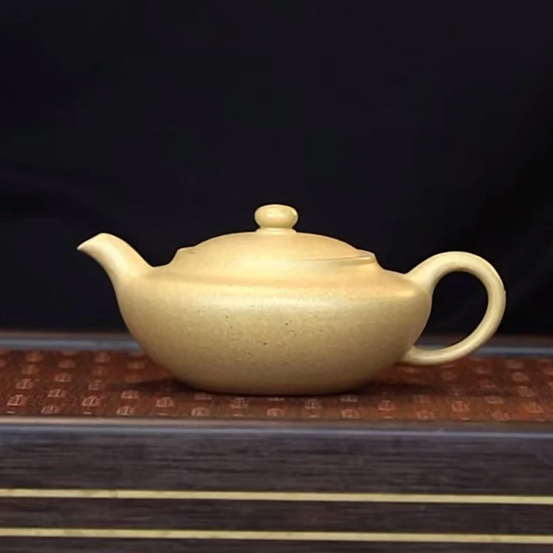 XJ本绿[舒和200CC]宜兴手工紫砂壶