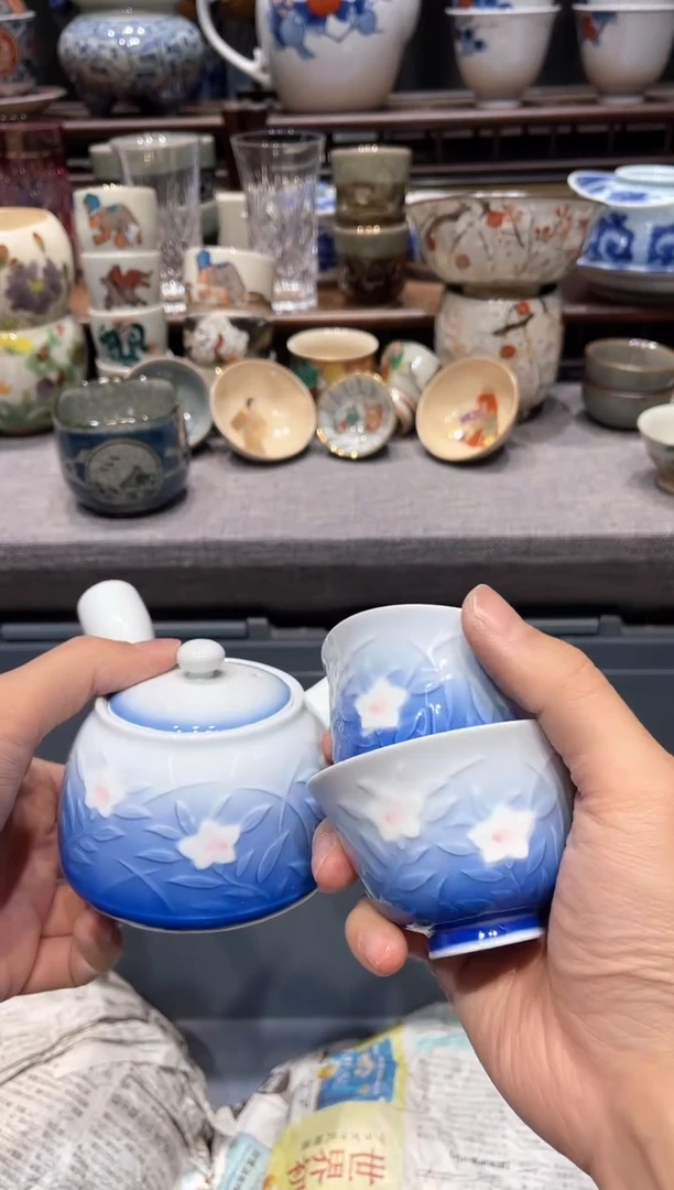 瓷片全新西山壶一套