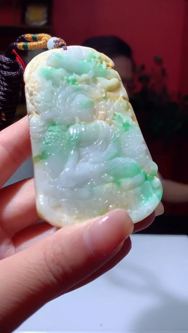 吊坠(不含链)未镶嵌翡翠天然翡翠A货65