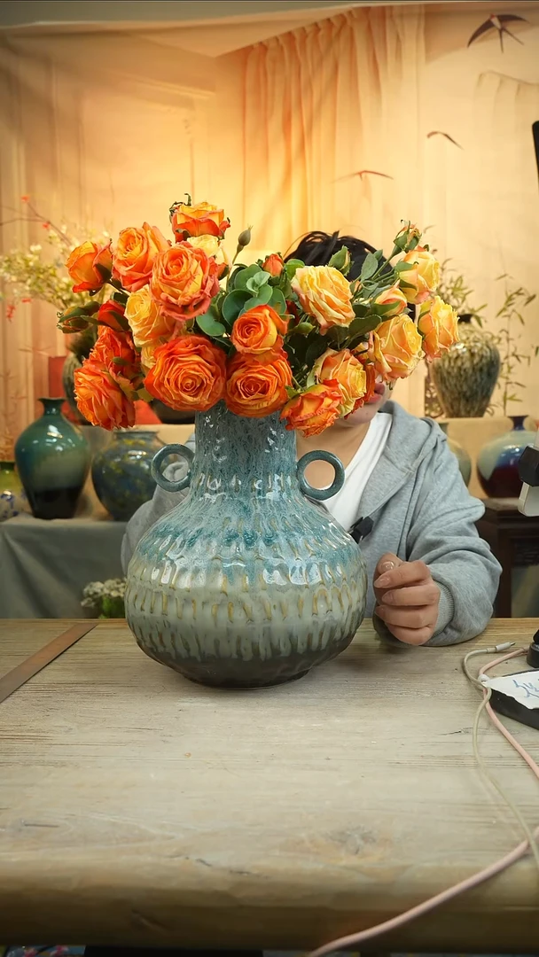 高29口10陶瓷花瓶花器