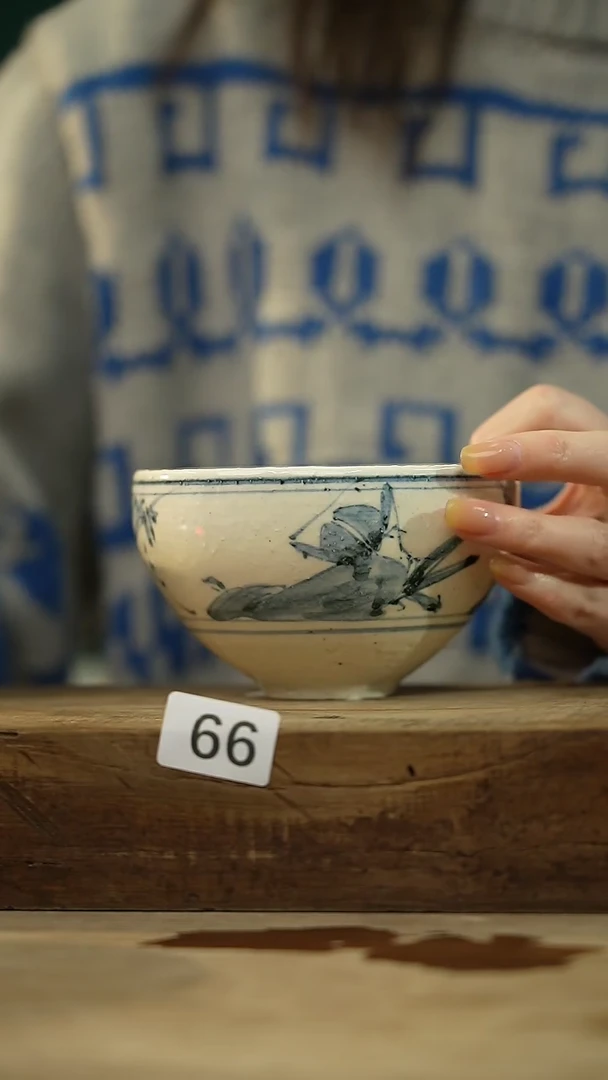 【闪购商品】瓷片设计师手作款· 小雾垂露青花手绘系列