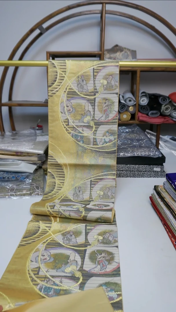 织绣18七福神七福神