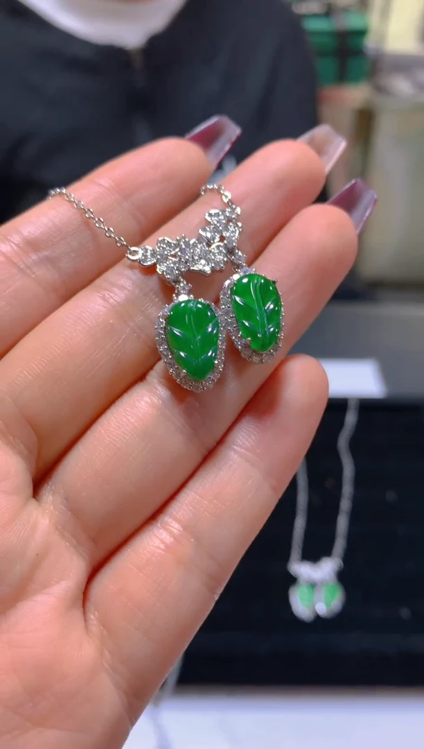 颈饰未镶嵌翡翠多样性发一