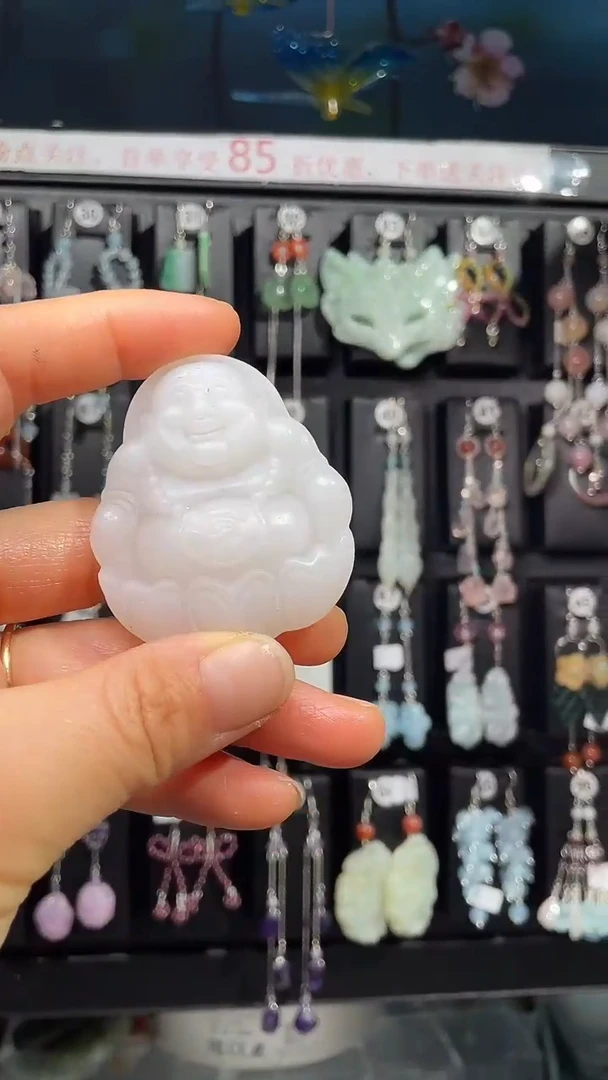 未镶嵌和田玉耳饰?****?紫气东来☀顺